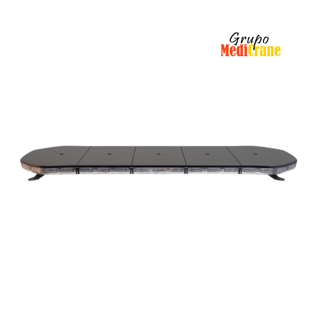 PUENTE DE LUCES DE LED GMC AMBAR 1260 mmx380mmx120mm, 6 CAMBIOS DE LUCES, 12/24V, 76W, 152LEDS  REF.12364